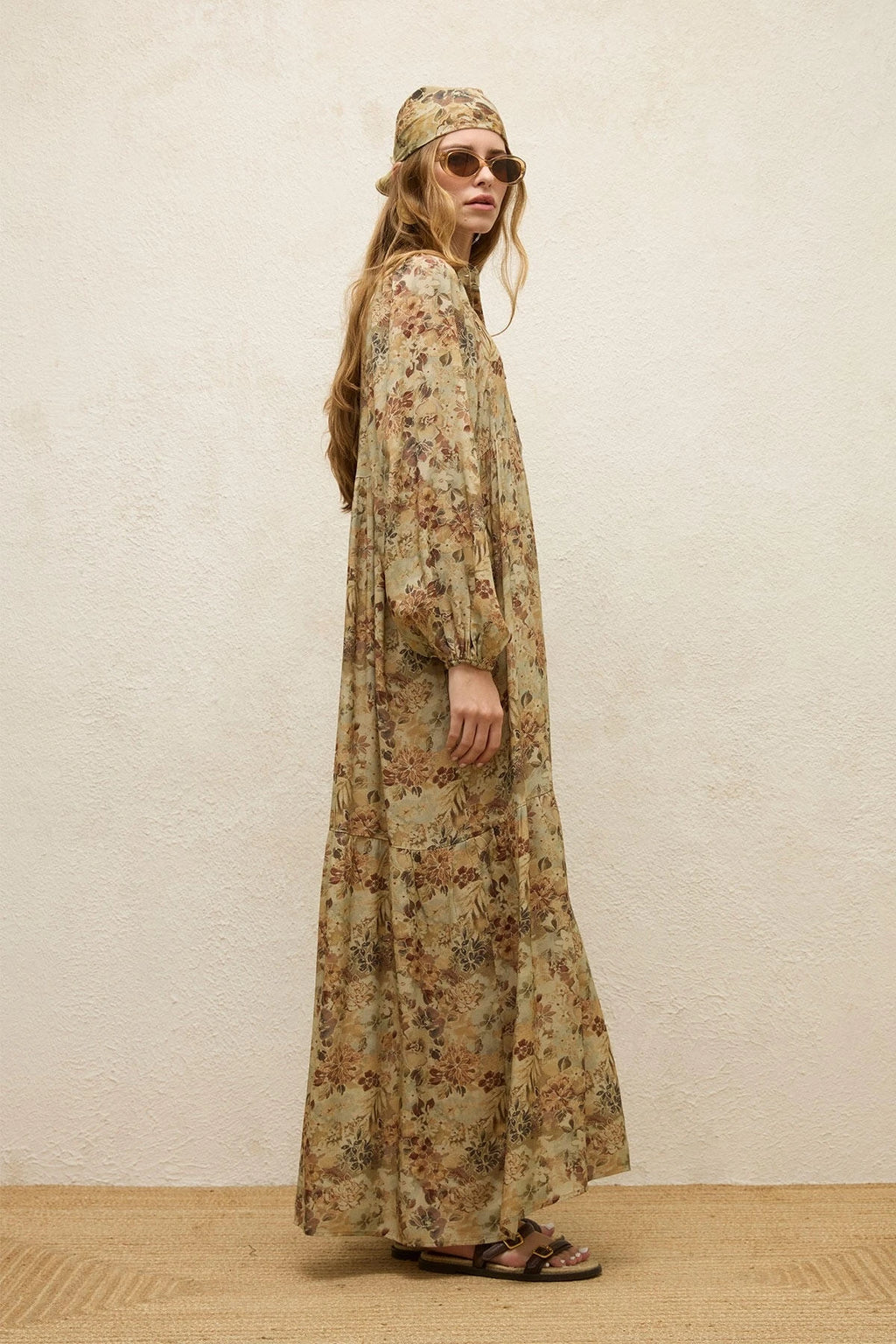 MANUKA - VISCOSE PUFFMOUW JURK VINTAGE