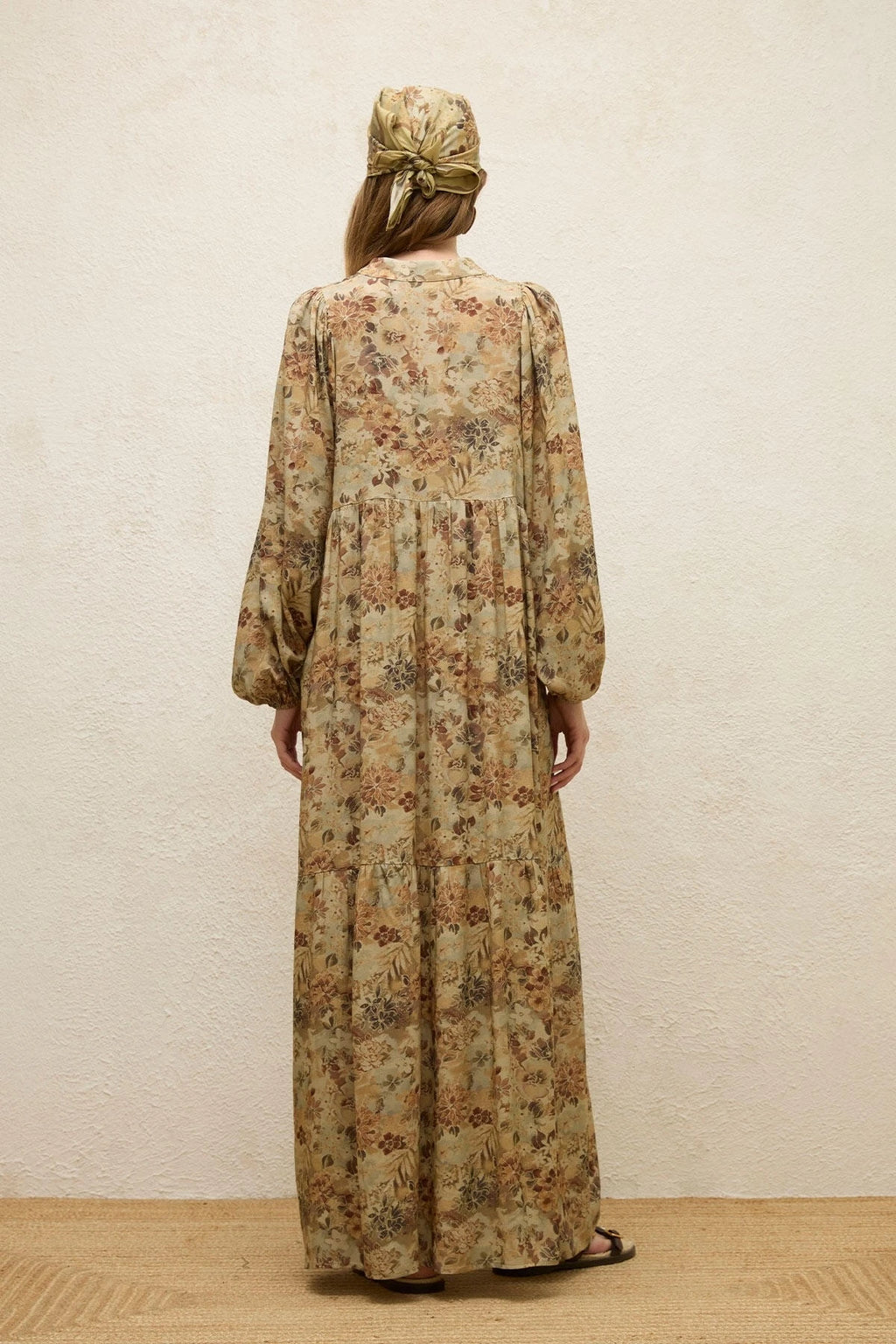 MANUKA - VISCOSE PUFFMOUW JURK VINTAGE