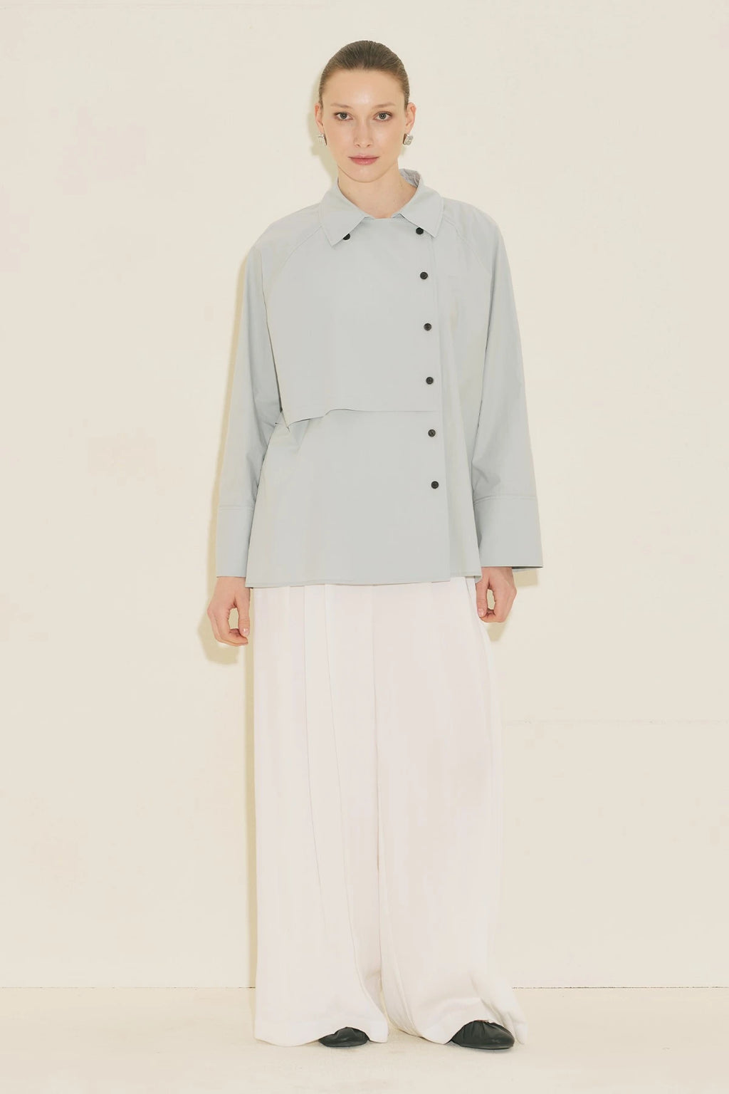 MANUKA – Milo Wickelverschluss-Hemd Blau
