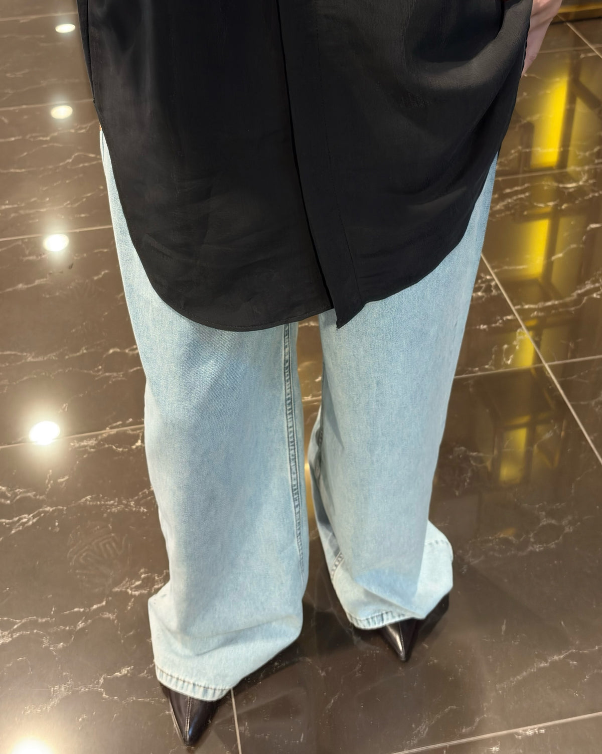 Beli Lastikli Pantolon Açık Larcivet