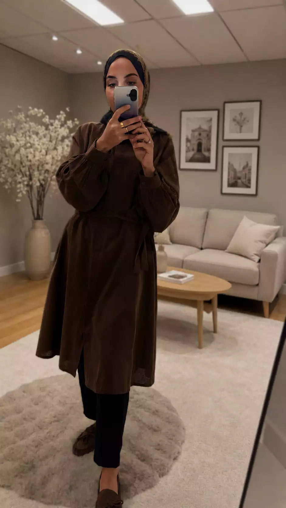 Keten Ara Boy Tunik - Kahverengi