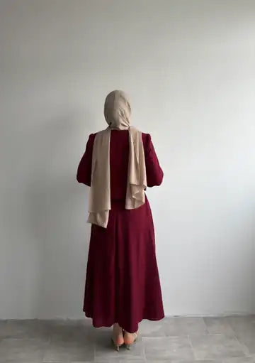 MONCHE Ensemble Veste et Jupe Dolce – Bordeaux